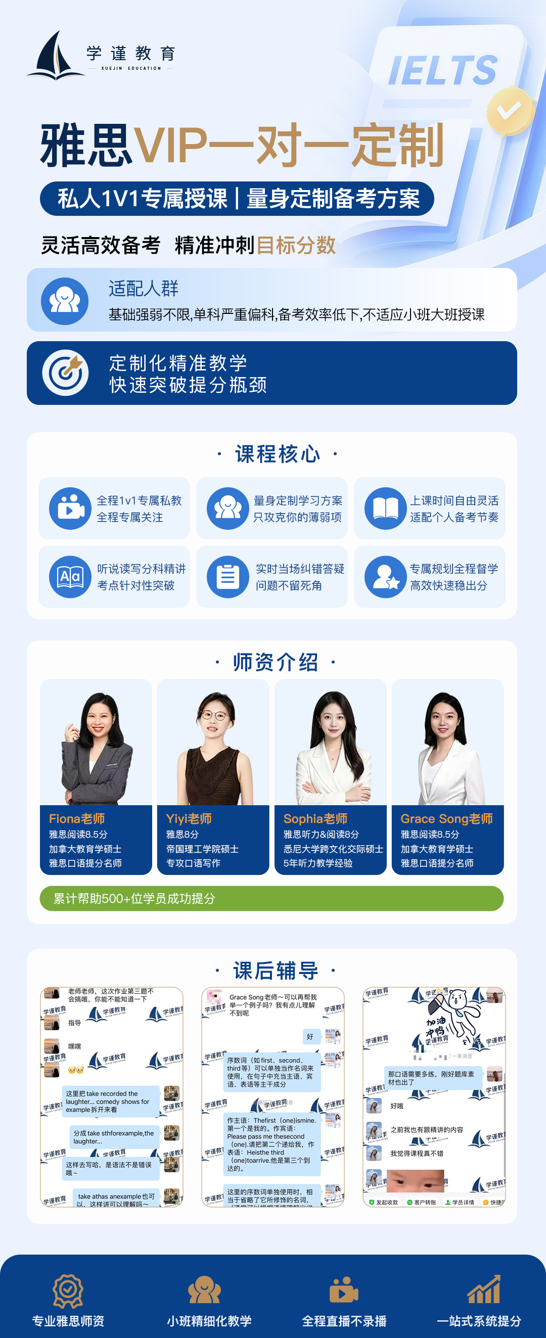 学谨雅思服务介绍长图